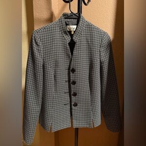 Le Suit Monochrome Patterned Women's Blazer